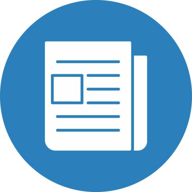 Soyut arkaplanda belge simgesi izole edildi