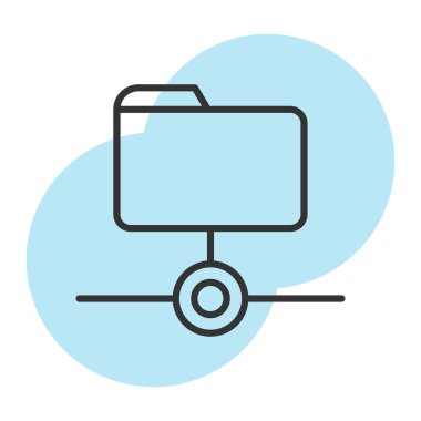 ağ paylaşım simgesi çizimi