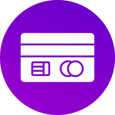 Cüzdan. Web simgesi basit illüstrasyon