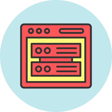 Geliştirme için web tasarım simgesi