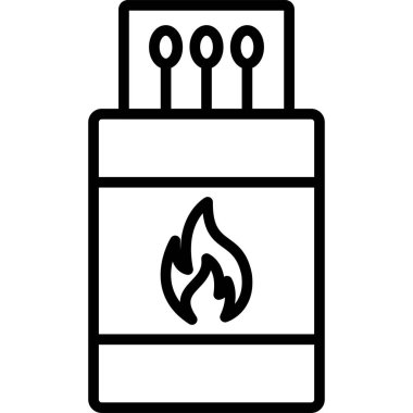 Bir gaz simgesinin vektör illüstrasyonu