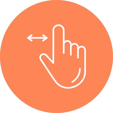 El simgesinin vektör illüstrasyonu