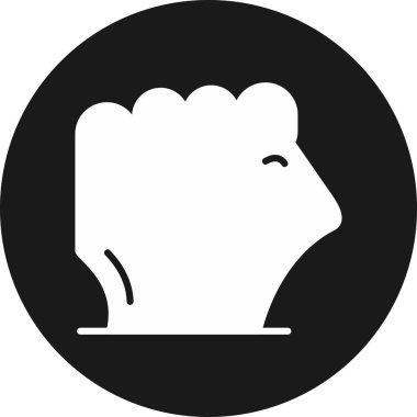 Boks eldivenleri basit bir vektör. Boks eldivenleri