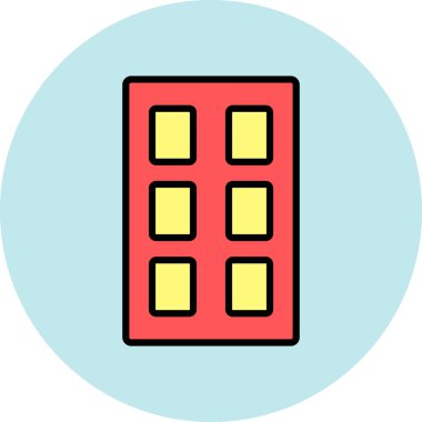 Modern b 'nin vektör illüstrasyonu eksik simgesi