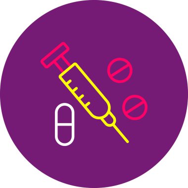 Modern simgenin vektör illüstrasyonu