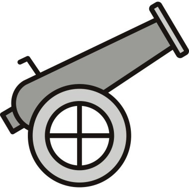 Top simgesi, vektör illüstrasyonu