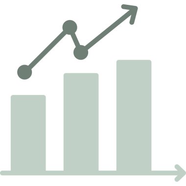 grafik ikonu vektör illüstrasyonu