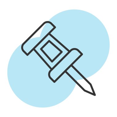 kalem simgesi vektör illüstrasyonu