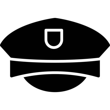 Askeri miğfer ikonu vektörü beyaz arka planda izole edildi. Web ve mobil uygulama tasarımınız için, askeri miğfer logosu kavramı