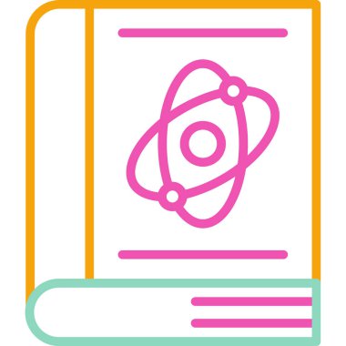 kitap simgesi vektör illüstrasyonu