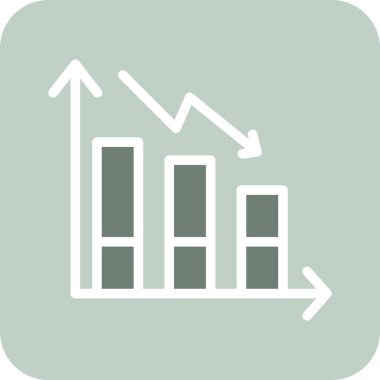 iş grafiği vektör illüstrasyonu