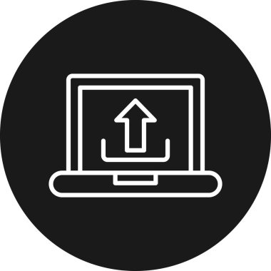 seo modern simgesinin vektör illüstrasyonu