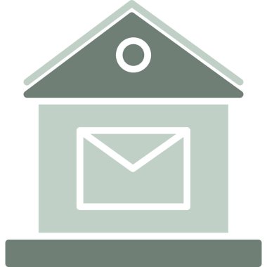 e-posta zarfı simgesi düz biçimli