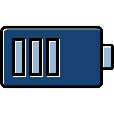 pil vektör illüstrasyonu