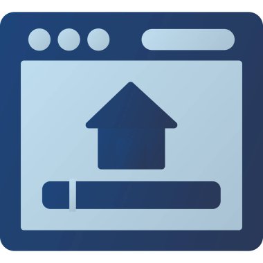 Modern simgenin vektör illüstrasyonu