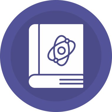 Kitap simgesinin vektör illüstrasyonu