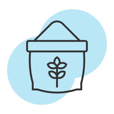 sulandırma renk çizgisi simgesi, vektör