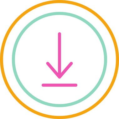 Ok simgesi. vektör illüstrasyonu