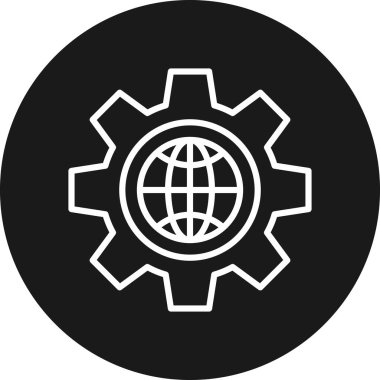 genel ağ simgesi çizimi