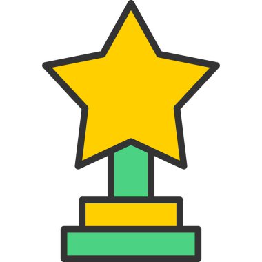 kupa vektör simgesi modern basit illüstrasyon