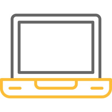 ekran ve akıllı telefon vektör illüstrasyon tasarımlı dizüstü bilgisayar