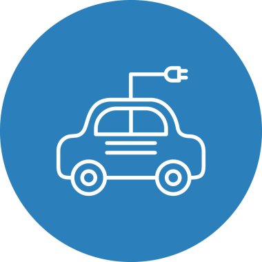 araba simgesi vektör illüstrasyonu