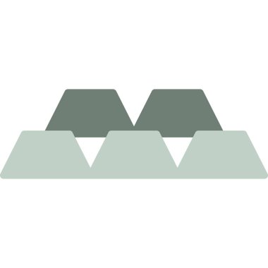 beyaz arkaplanda dağ simgesi çizimi