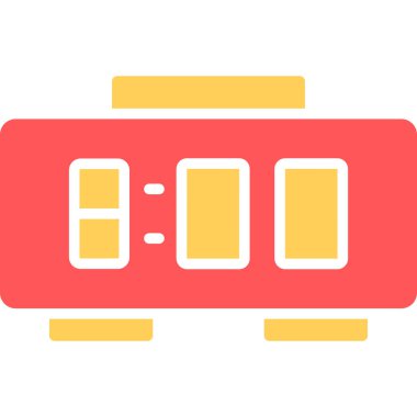 Araba aküsü. Basit resimleme