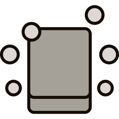 Müzik simgesinin vektör illüstrasyonu