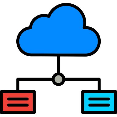 ağ paylaşım simgesi çizimi