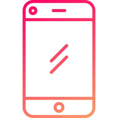 vektör cep telefon simgesi