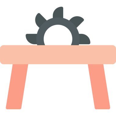 Tablo Testere Basit Vektör Simgesi ResmiComment