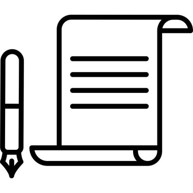 Kalem simgesi, özet biçimi