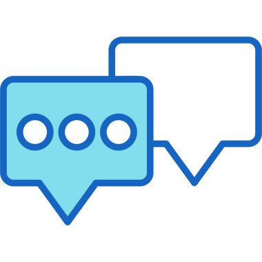 ileti simgesi, vektör illüstrasyonu