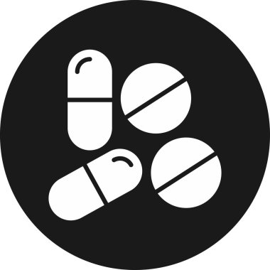 hap ikonu vektör illüstrasyonu