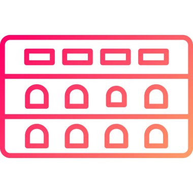 hap ikonu vektör illüstrasyonu