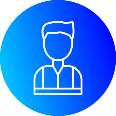 man simgesi vektör illüstrasyonu