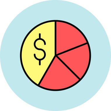 grafik vektör simgesi. Basit resimleme