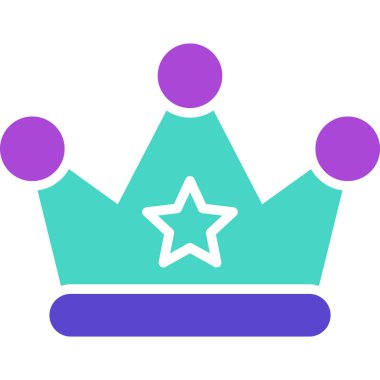 Kraliyet taç vektör çizim