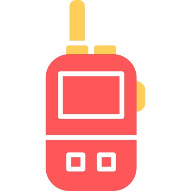 Modern radyo simgesinin vektör illüstrasyonu