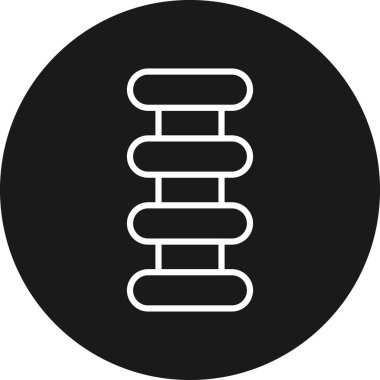 Modern b 'nin vektör illüstrasyonu eksik simgesi