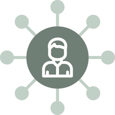 seo modern simgesinin vektör illüstrasyonu