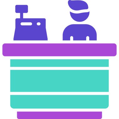 yemek pişirme simgesini filedoutline tarzında