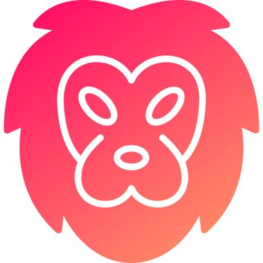 Renkli köpek logosu tasarımı. Hayvan dükkanı, hayvan ve hayvanlar için köpek simgesinin vektör illüstrasyonu.