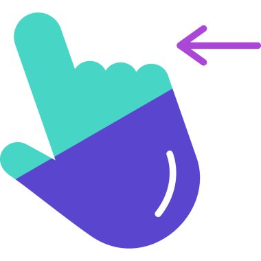 Başparmağını indir. Basit illüstrasyon