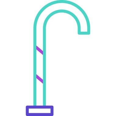 Soğuk simge, vektör çizimi