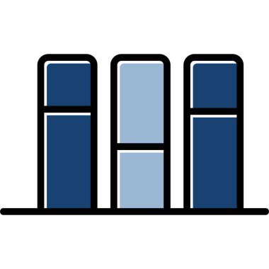 kitap simgesi vektör illüstrasyonu