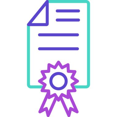 Rozet. Web simgesi basit illüstrasyon