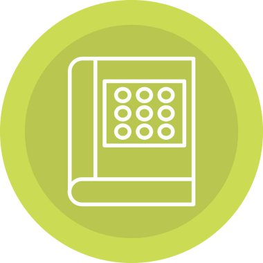 Hesap makinesi. Web simgesi basit tasarım