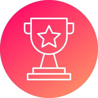 Ödül. Web simgesi basit illüstrasyon